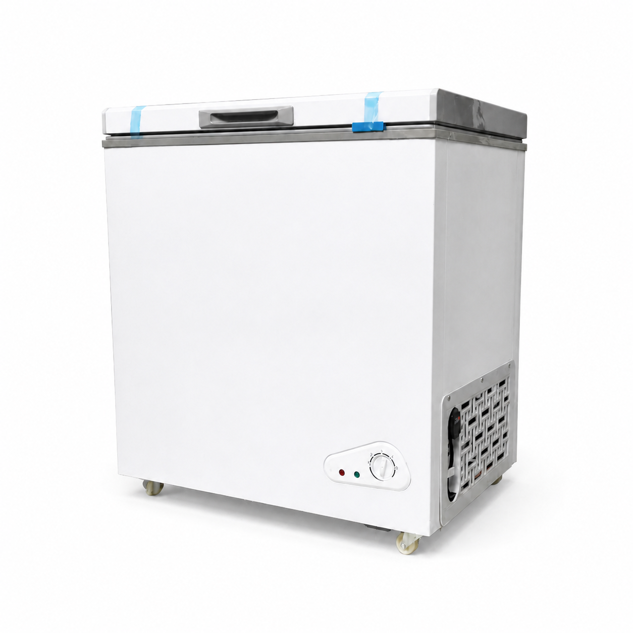 Representative WeWell solid-lid chest freezer from the product range